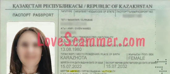 ¿Es la mujer de Kazajistán real o una estafadora?